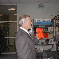 Валерий Константинович Белобородов, краевед, почетный читатель Государственной библиотеки Югры, 2008 год